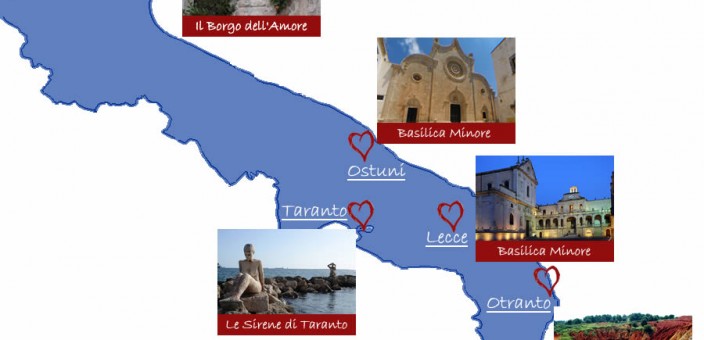 Idee romantiche per San Valentino in Puglia