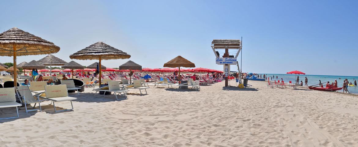 Lido sabbioso convenzionato