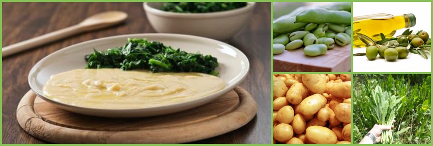 Purè di Fave e Cicoria