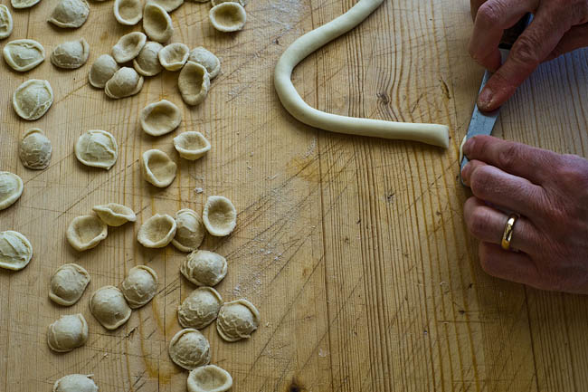 Orecchiette ai 4 formaggi Pugliesi