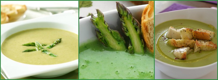 Vellutata con Asparagi verdi pugliesi